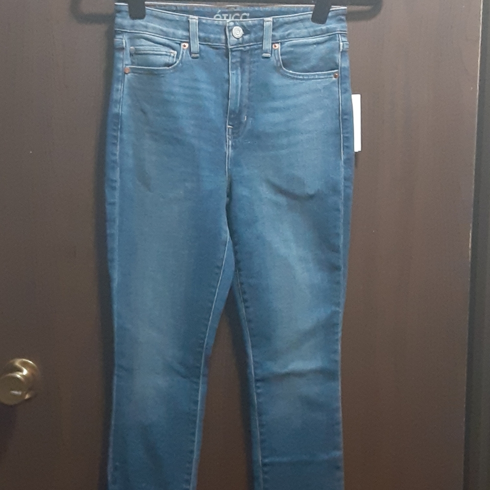 NWT Etica Giselle exposed patch pocket jeans - Picture 4 of 7